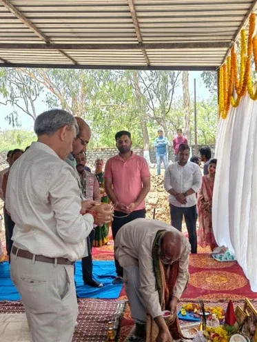 Foundation Stone Laid for Advanced Speed Breeding Facility at ICAR–IIRR, Hyderabad