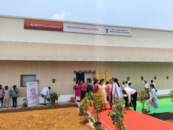 Saveer Biotech Commissions Advanced Speed Breeding Facility at ICAR–IIOR, Hyderabad photo 2