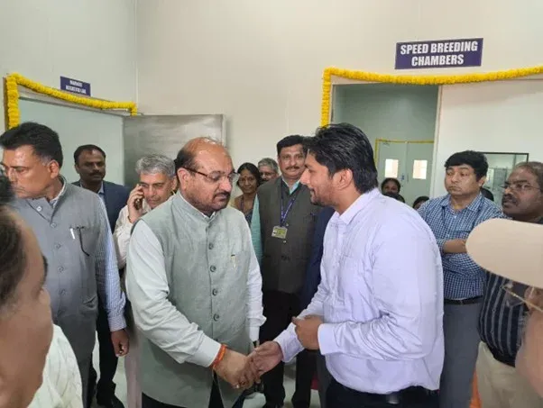 Saveer Biotech Commissions Advanced Speed Breeding Facility at ICAR–IIOR, Hyderabad photo 4