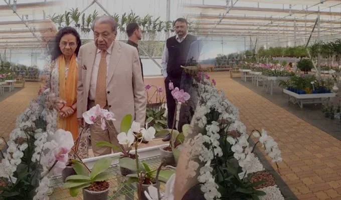 Saveer’s Established its first Orchadarium Facility at IBSD, upper Shillong