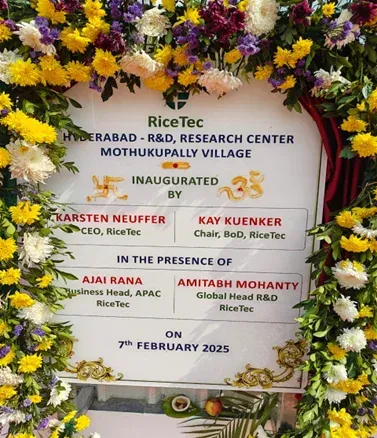 RiceTec, USA Inaugurates State-of-the-Art MABC Greenhouse in Savannah Seeds, Hyderabad constructed by Saveer Biotech Limited, New Delhi photo 3